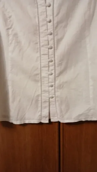 Camisa blanca mujer talla 52