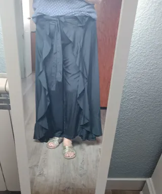Pantalón falda negro talla única