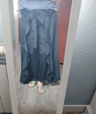 Pantalón falda negro talla única