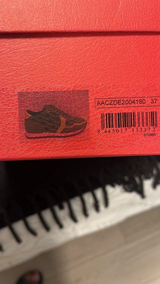 Deportivas CH Marrón y Dorado