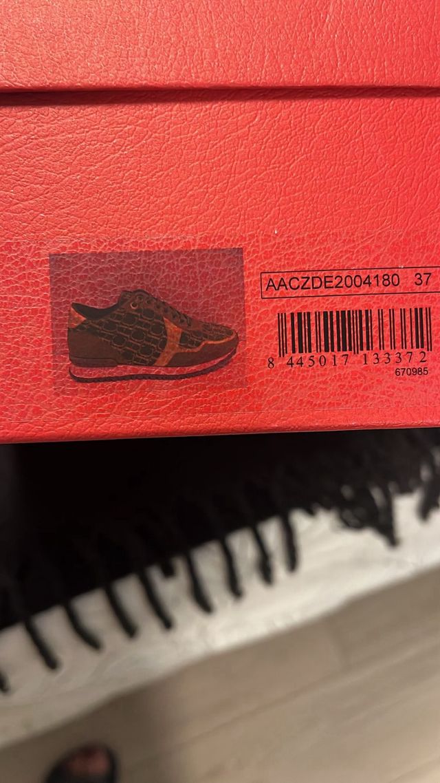 Deportivas CH Marrón y Dorado