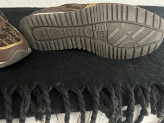 Deportivas CH Marrón y Dorado