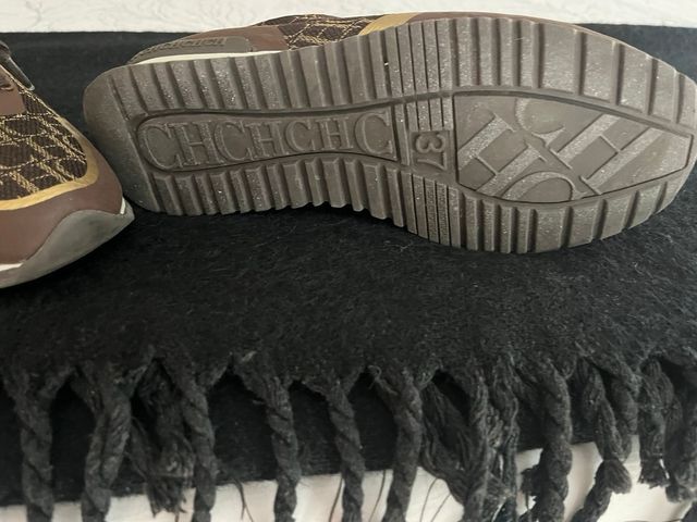 Deportivas CH Marrón y Dorado