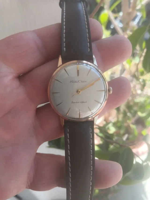 Reloj Seiko Crown antiguo cuerda.ref.15002