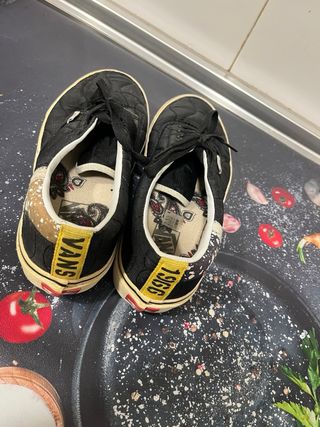 Playeros Vans Negros