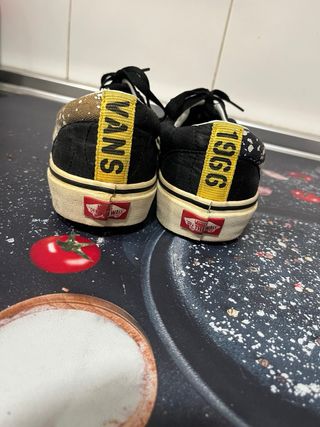 Playeros Vans Negros