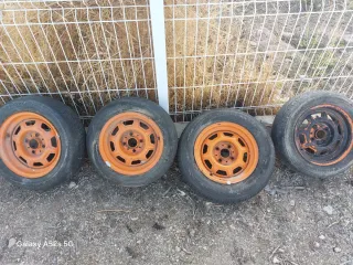 Llantas 13 4x98 Naranja