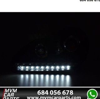Faros Delanteros con Luz diurna para Porsche Cayen