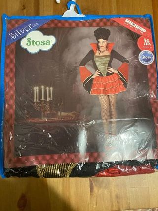 Disfraz Vampiresa Atosa Talla M-L Halloween