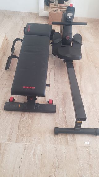 Banco de pesas Decathlon 500