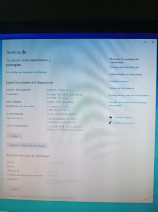 Ordenador HP Elitedesk Negro/Plateado I 5