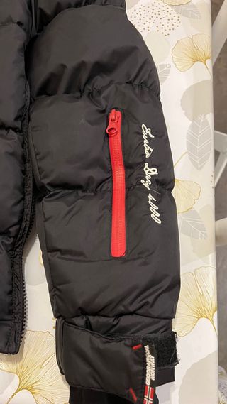 Chaqueta Geographical Norway Negra (12 Años)