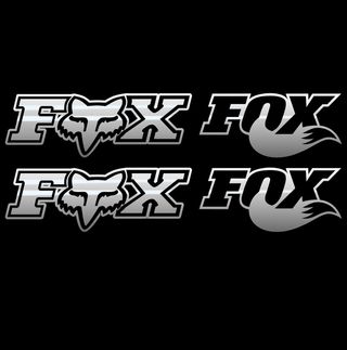 Pegatinas FOX en vinilo para motos y más