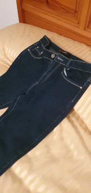 Pantalones vaqueros azules