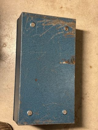 Caja de herramientas Tayikistán azul