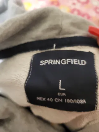 Sudadera Springfield Hombre Talla L