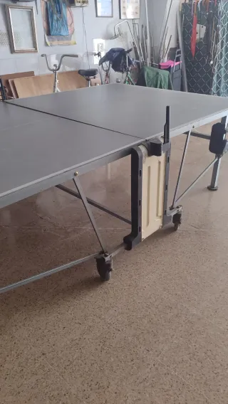 Mesa de ping pong plegable