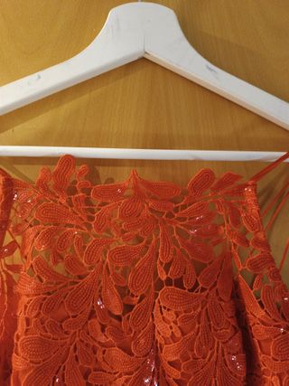 Vestido largo rojo