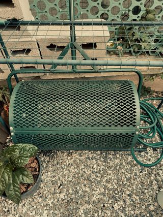 Rullo da giardinaggio in metallo