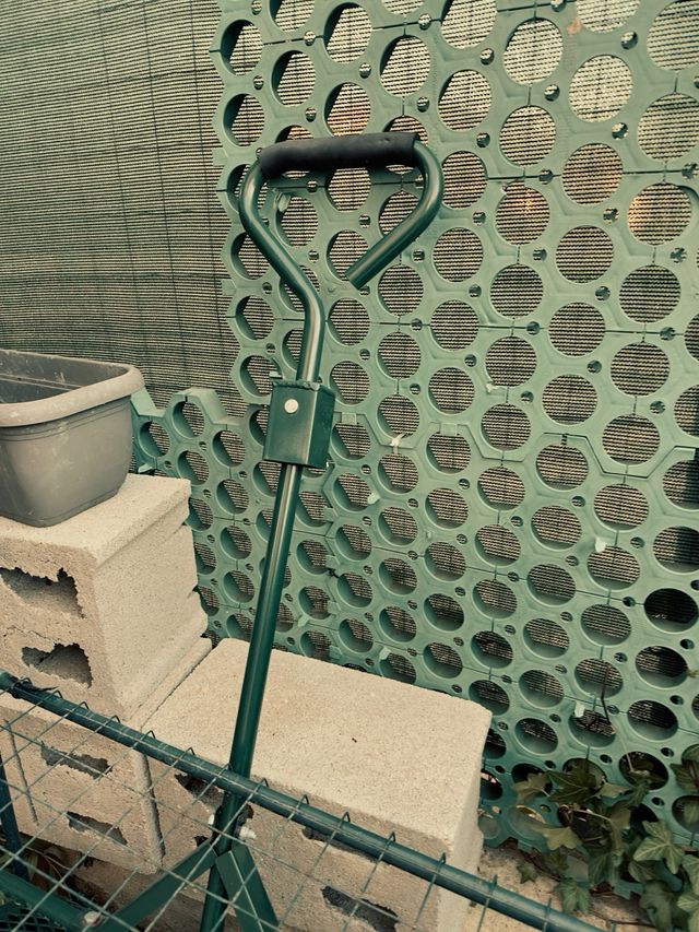 Rullo da giardinaggio in metallo