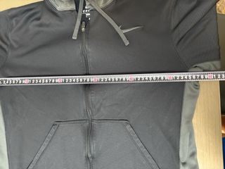 Sudadera Nike Therma-Fit cremallera negra/verde ol