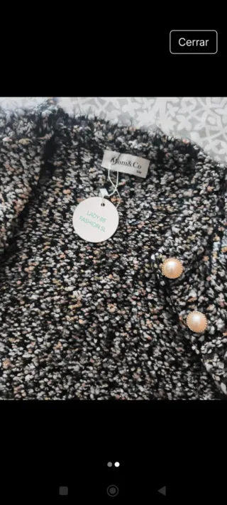 Chaqueta de lana mujer Talla M sin estrenar
