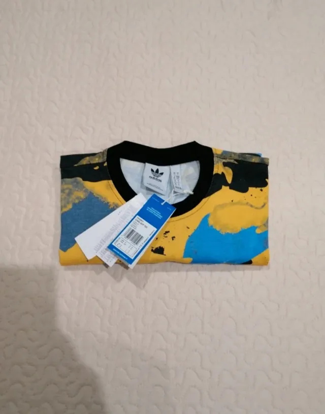 T-shirt Adidas uomo camouflage