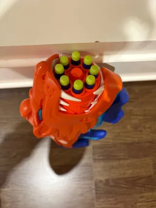 Pistola Nerf con balas