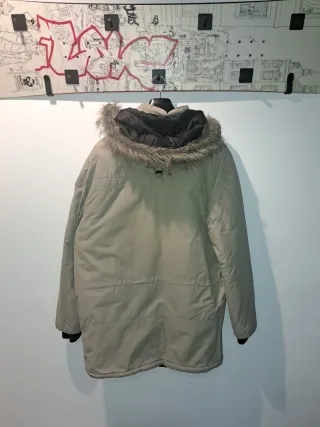 Chaquetón hombre beige