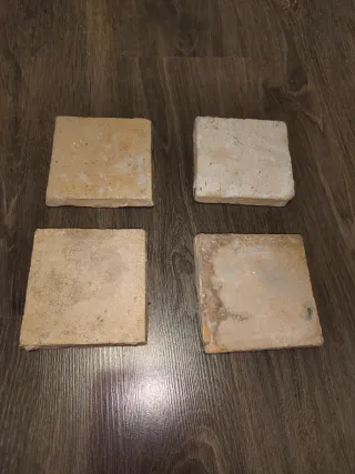 4 Azulejos Antiguos Decorativos