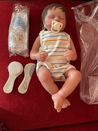 Muñeco Bebé Reborn con Chupete