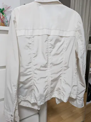 Chaqueta Geox Blanca Mujer Talla 42