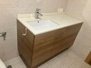 Armario baño 120cm y espejo