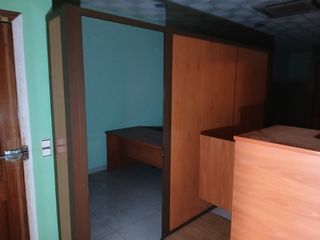Mampara distribución oficina madera