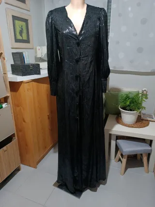  VESTIDO FIESTA MARCA MANGATA SIN ESTRENAR TALLA S