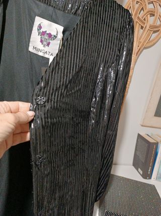 VESTIDO FIESTA MARCA MANGATA SIN ESTRENAR TALLA S