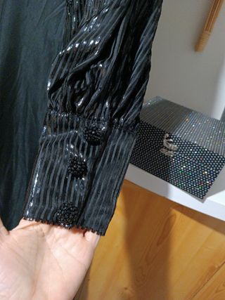  VESTIDO FIESTA MARCA MANGATA SIN ESTRENAR TALLA S