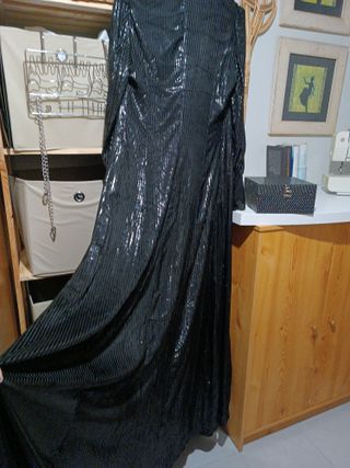  VESTIDO FIESTA MARCA MANGATA SIN ESTRENAR TALLA S