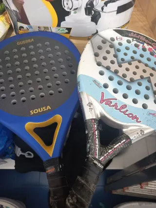 Pala de pádel airon y Varlion