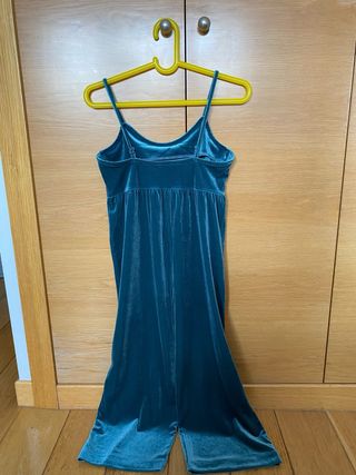 Mono azul de terciopelo Talla 152 cm