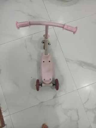 Patinete infantil 3 ruedas rosa