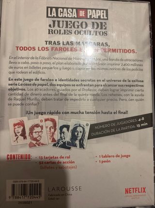 Gioco The Paper House: Hidden Roles sigillato