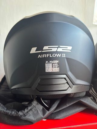 Caschi LS2 Airflow II XXL Nero