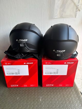 Caschi LS2 Airflow II XXL Nero