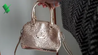 Borsetta bambina principessa glitter oro