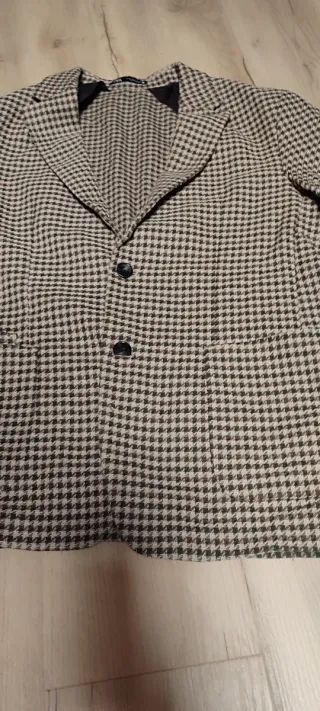 Chaqueta Zara Houndstooth