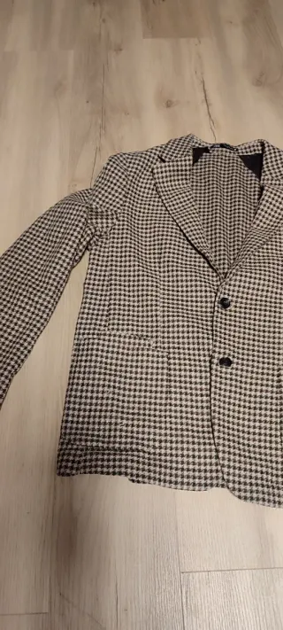 Chaqueta Zara Houndstooth