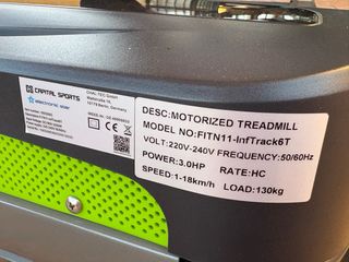 Cinta de correr pregable