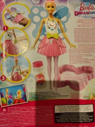 Barbie Dreamtopia Burbujas Mágicas