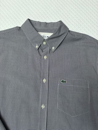 Camisa Lacoste estampado cuadros